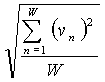 data acquisition equation - True RMS