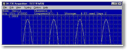 data acquisition gap detector