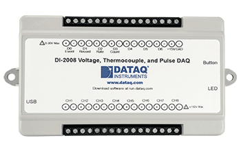 DI-2008 Voltage and Thermocouple Data Acquisition Systems and Data Loggers